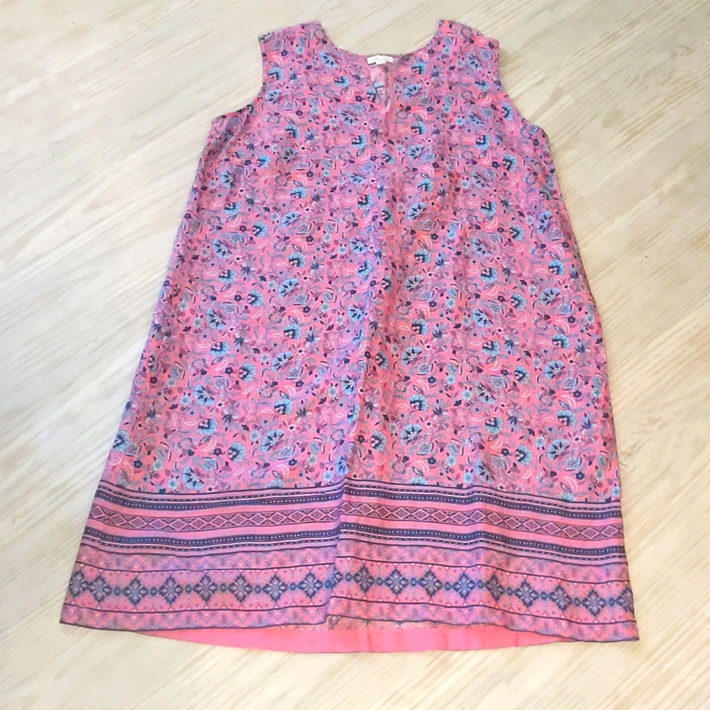 JJill Linen Sleeveless Dress